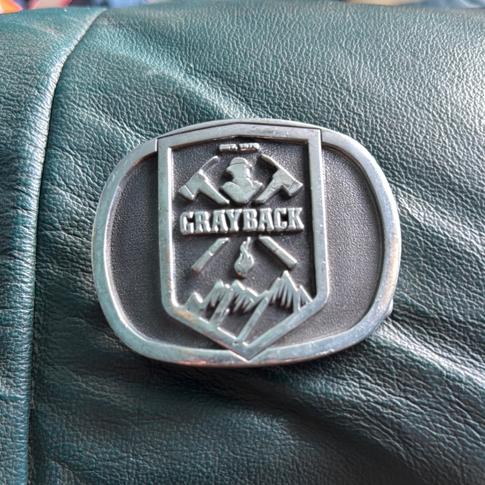 Silver Belt Buckle